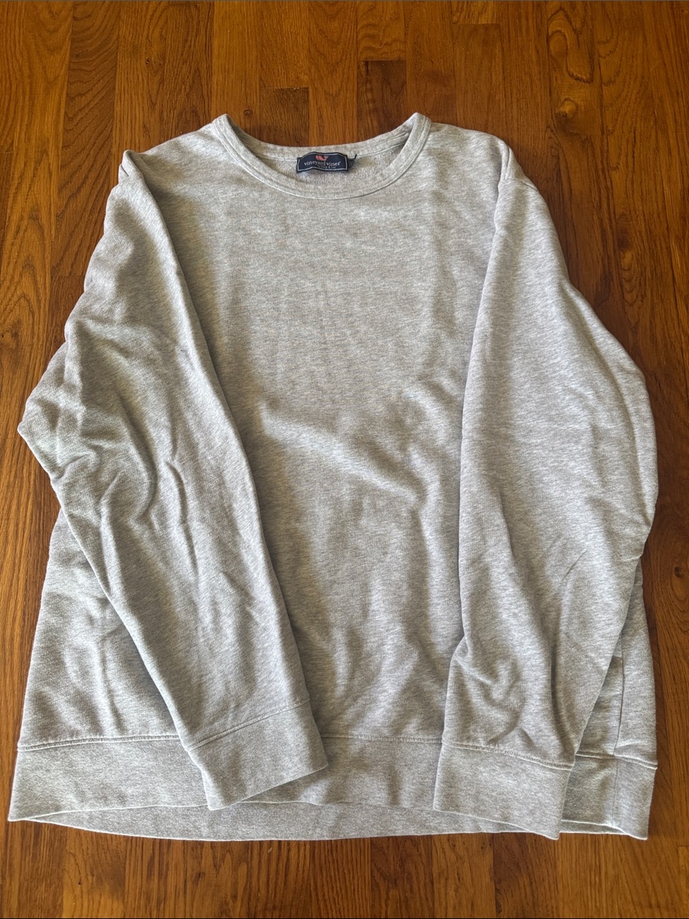 Vineyard Vines Men's Light Gray Crewneck Sweater